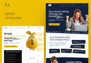 HRGP Applicant Tracking System Website Design